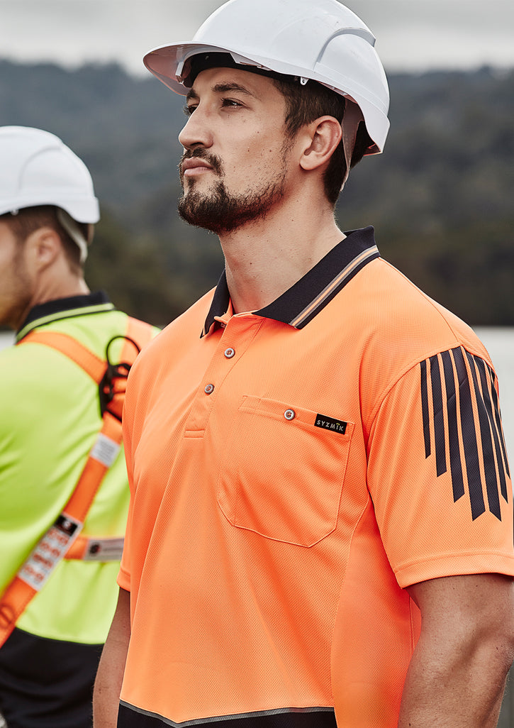 Syzmik Mens Hi Vis Astro Polo (ZH245) – Workwear Direct