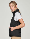 Sustainable Ladies Insulated Puffer Vest JK62