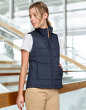 Sustainable Ladies Insulated Puffer Vest JK62