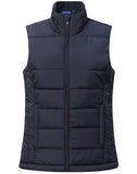 Sustainable Ladies Insulated Puffer Vest JK62
