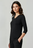 Ladies Lana 3/4 Sleeve Top K819LT