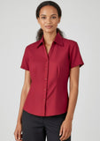 Ladies Plain Oasis Short Sleeve Shirt LB3601