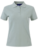Ladies Cotton Stretch Short Sleeve Polo PS56