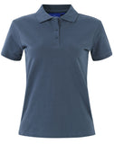 Ladies Cotton Stretch Short Sleeve Polo PS56