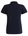 Ladies Ultrafine Cotton Pique Short Sleeve Polo