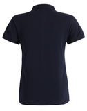 Ladies Ultrafine Cotton Pique Short Sleeve Polo