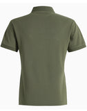 Ladies Ultrafine Cotton Pique Short Sleeve Polo