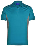 Mens CoolDry Short Sleeve Contrast Polo PS79