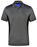 Mens CoolDry Short Sleeve Contrast Polo PS79