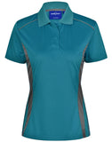 Ladies CoolDry Short Sleeve Contrast Polo PS80