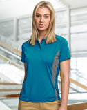 Ladies CoolDry Short Sleeve Contrast Polo PS80