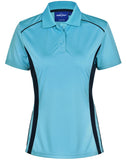 Ladies CoolDry Short Sleeve Contrast Polo PS80