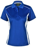 Ladies CoolDry Short Sleeve Contrast Polo PS80