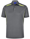 Mens Sustainable Poly/cotton Contrast SS Polo