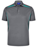 Mens Sustainable Poly/cotton Contrast SS Polo