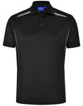 Mens Sustainable Poly/cotton Contrast SS Polo