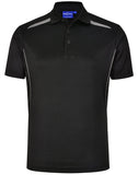 Mens Sustainable Poly/cotton Contrast SS Polo