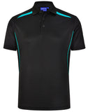 Mens Sustainable Poly/cotton Contrast SS Polo
