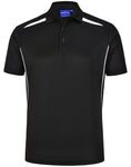 Mens Sustainable Poly/cotton Contrast SS Polo