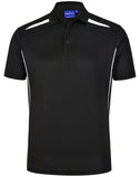 Mens Sustainable Poly/cotton Contrast SS Polo