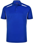 Mens Sustainable Poly/cotton Contrast SS Polo