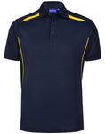 Mens Sustainable Poly/cotton Contrast SS Polo