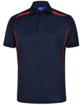 Mens Sustainable Poly/cotton Contrast SS Polo