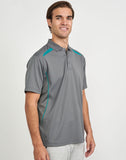 Mens Sustainable Poly/cotton Contrast SS Polo
