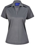 Ladies Sustainable Poly/cotton Contrast SS Polo