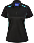 Ladies Sustainable Poly/cotton Contrast SS Polo