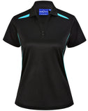 Ladies Sustainable Poly/cotton Contrast SS Polo
