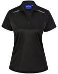 Ladies Sustainable Poly/cotton Contrast SS Polo