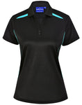 Ladies Sustainable Poly/cotton Contrast SS Polo