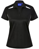 Ladies Sustainable Poly/cotton Contrast SS Polo