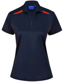 Ladies Sustainable Poly/cotton Contrast SS Polo