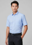 Mens Euro Short Sleeve Shirt S812MS