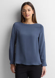 Ladies Madison Boatneck Blouse S828LL