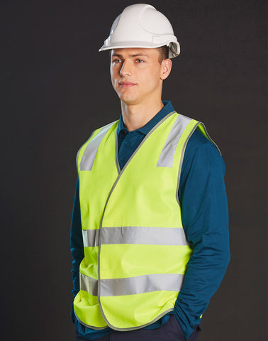 Safety Vest with Shoulder Tapes SW43