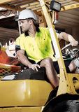 Mens Hi Vis Squad S/S Polo ZH237
