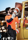 Mens Hi Vis Squad L/S Polo ZH238