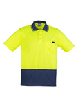 Mens Comfort Back S/S Polo ZH415