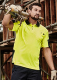 Mens Reinforced Hi Vis Squad S/S Polo ZH465