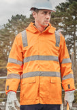 Unisex Hi Vis VIC Rail 4 In 1 Waterproof Jacket ZJ580