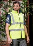 Mens Hi Vis Lightweight Fleece Lined Vest ZV358