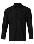 Mens Poplin Long Sleeve Business Shirt BS01L