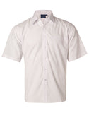 Mens Poplin Short Sleeve Business Shirt BS01S