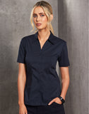 BS07S - Ladies Teflon Executive Short Sleeve Shirt Winning Spirit