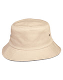 CH32A - Enzyme Washed With Contrasting Underbrim Bucket Hat Winning Spirit