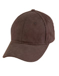 CH35 - Heavy Brushed Cotton Structured Cap with Buckle on Back Closure Winning Spirit