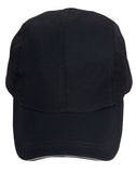 Lucky Bamboo Charcoal Cap with Reflective Sandwich and Back Strap CH48